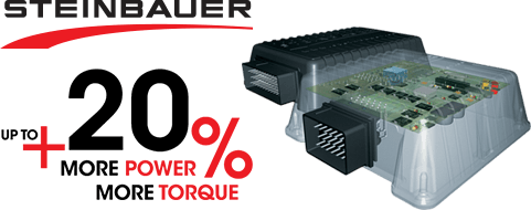 Steinbauer. Up to 20% more power and more torque